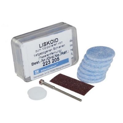 Liskoid disco para pr-polimento de material termovcuo soft - 6 unidades