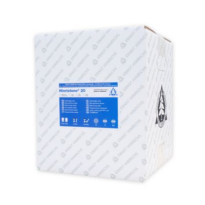 Gesso Hinristone 20 castanho dourado tipo IV caixa 25kg