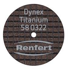 Disco Dynex Titanium 22x0,3mm 20 unidades