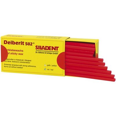 Deiberit 502 cera colante vermelha stick 50 unidades